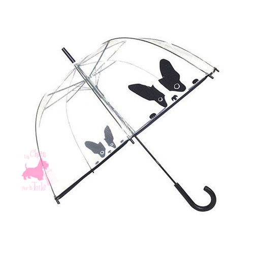 Parapluie Cloche Chien Noir