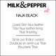Collier Naja BLACK - MILK & PEPPER 