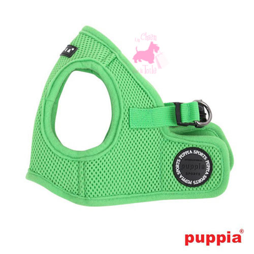 Harnais Veste PUPPIA Soft Vest Harness B Green