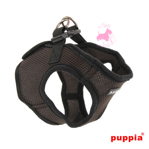 Harnais Veste PUPPIA Soft Vest Harness B Brown