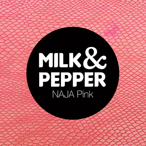 Collier “Naja PINK” - MILK & PEPPER 