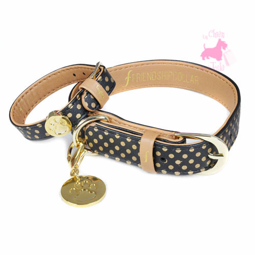 Duo de Mdailles Paw Print - FRIENDSHIPCOLLAR