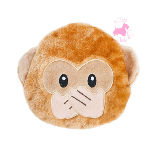 Peluche EMOJIZ Monkey - ZIPPY PAWS