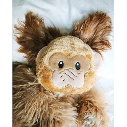 Peluche EMOJIZ Monkey - ZIPPY PAWS