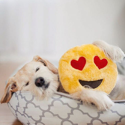 Peluche EMOJIZ Heart Eyes - ZIPPY PAWS