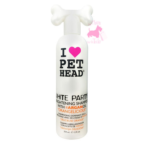 Shampooing Poil Blanc “White Party” - PET HEAD  