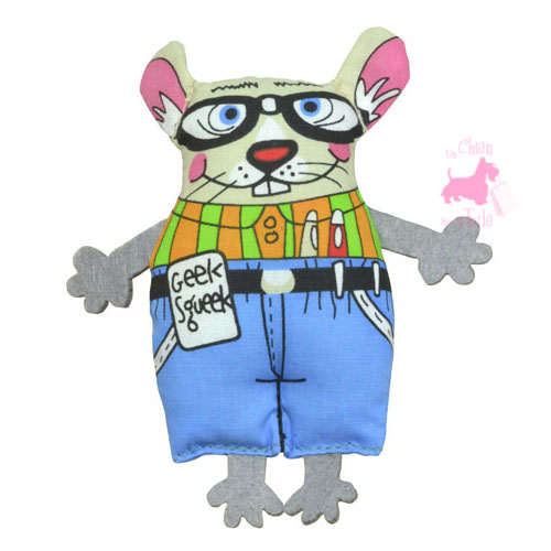 Chat MadCap “Geeky Squeek Mouse” - PETSTAGES   