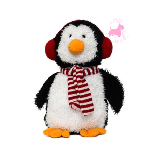 Peluche Peter le pingouin de Nol - ROSEWOOD