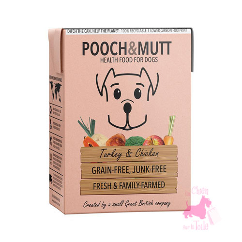 Repas sant complet Dinde & Poulet - POOCH & MUTT