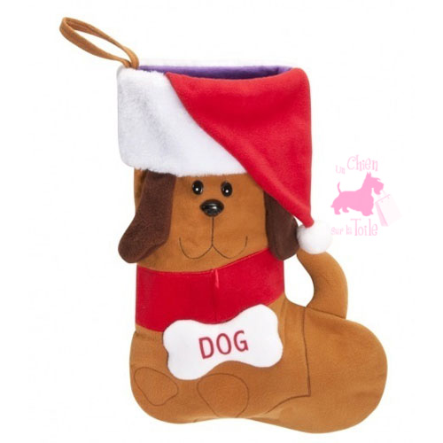 Chaussette de Noël "Dog" - CAMON