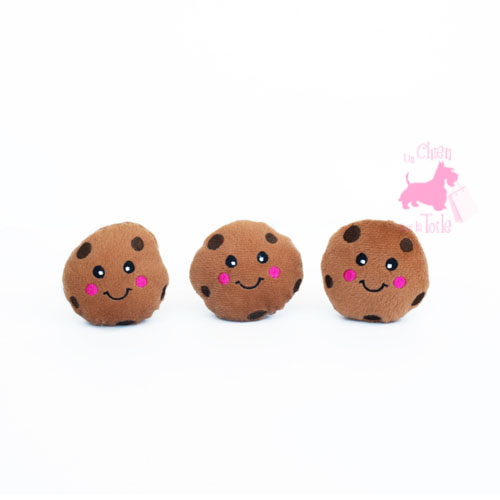 Pack de 3 biscuits MINIZ Cookies - ZIPPY PAWS