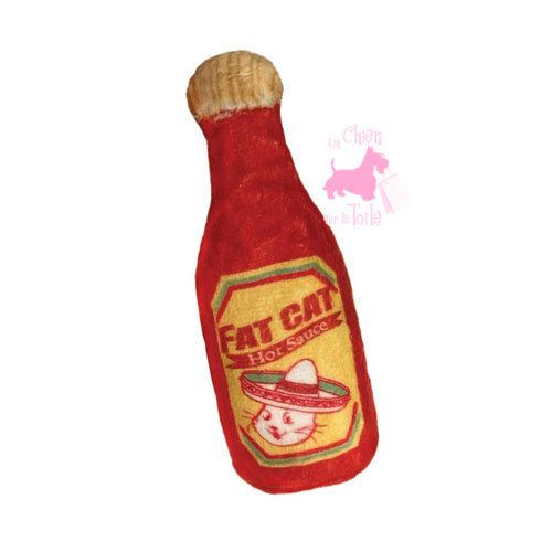 Jouet Fat Cat Hot Sauce  lherbe  chat  -  KITTYBELLES