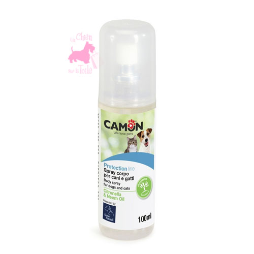 Spray rpulsif naturel  la Citronnelle et  lHuile de Neem - CAMON