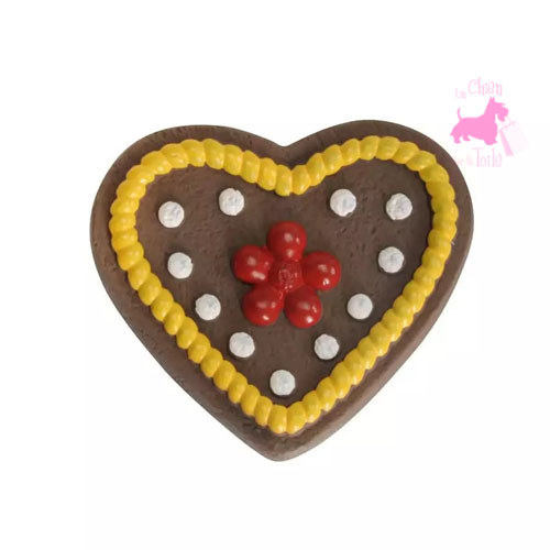 Biscuit latex "Coeur Pain d'Épices"  - CAMON