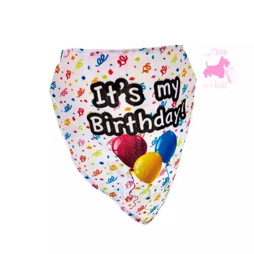 Bandana anniversaire 