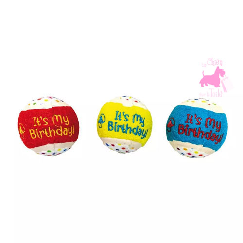 Lot de balles Anniversaire 