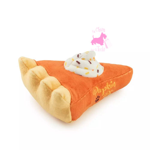 Peluche tarte au potiron 