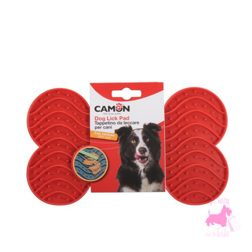 Assiette de léchage Os "Bone Dog Lick Pad" - CAMON