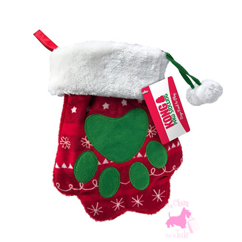 Patte de noël "Holiday Paw Stocking" - KONG