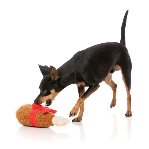 Peluche Cuissot de dinde de nol 