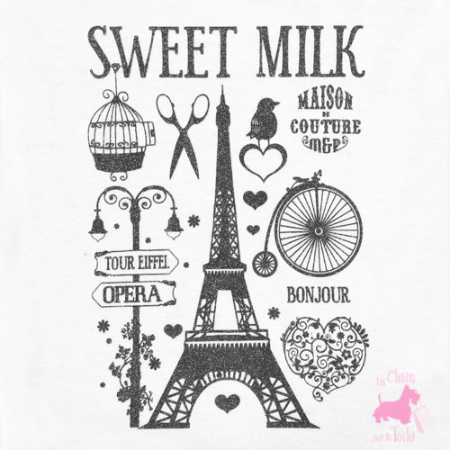 Tee-shirt Paris - MILK & PEPPER