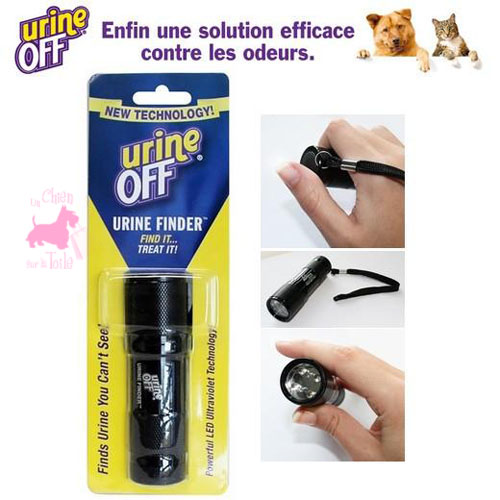 La lampe UV "Urine Finder", vous connaissez ?