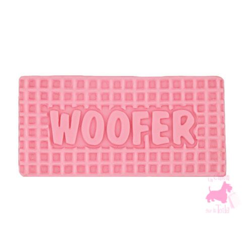 Biscuit vinyle “Woofer” - ROSEWOOD