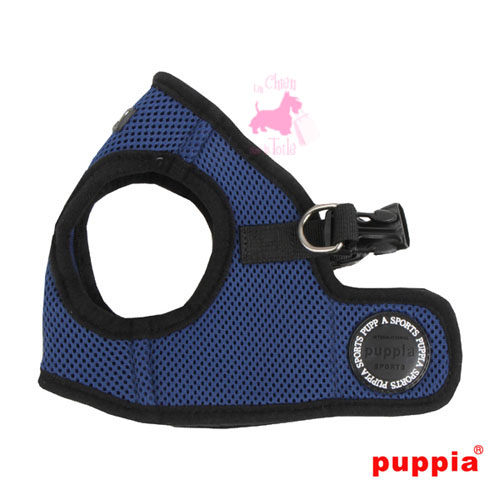 Harnais Veste PUPPIA Soft Vest Harness B Royal Blue