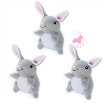 Pack de 3 lapins MINIZ “Bunnies” - ZIPPY PAWS