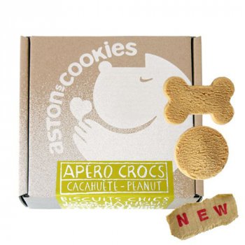 Biscuits “Apéro Crocs Cacahuète” - ASTON’S COOKIES
