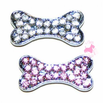 Bijou Strass Os de Personnalisation  - 10mm