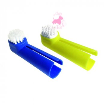 Kit dentaire Brosse  dents/Doigtier - KARLIE/TRIXIE