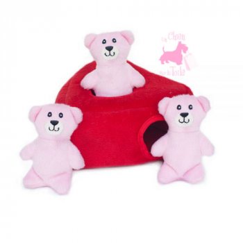 Peluche Puzzle BURROW Heart 'n Bears - ZIPPY PAWS