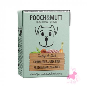 Repas sant complet Dinde & Canard - POOCH & MUTT