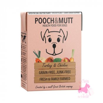 Repas sant complet Dinde & Poulet - POOCH & MUTT