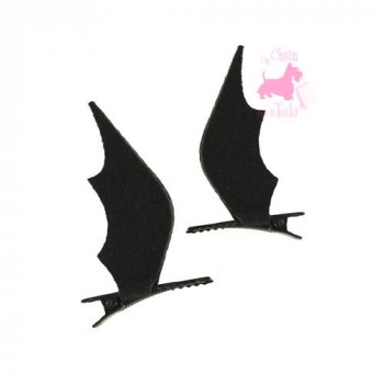 Barrettes  clip Chauve-Souris d'Halloween  - CROCI 