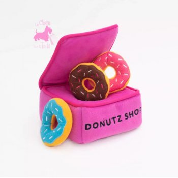 Peluche Puzzle BURROW Donutz Box - ZIPPY PAWS