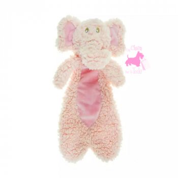 Doudou thrapeutique lphant rose 