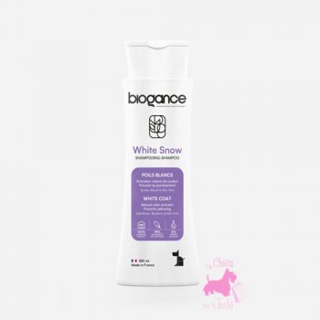 Shampooing  Poil blanc White Snow - BIOGANCE   