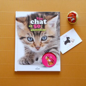 Livre Ton Chat en 50 Questions - ditions MILAN