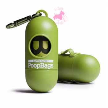 Distributeur de sacs de propreté “POOP BAGS” - EARTH RATED
