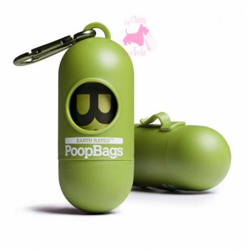 Distributeur de sacs de propret POOP BAGS - EARTH RATED