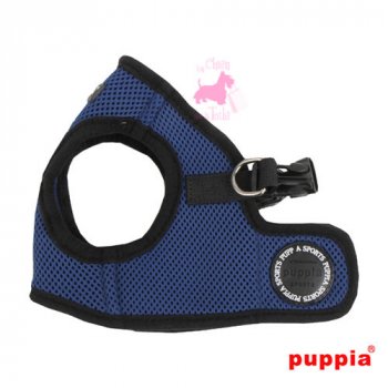 Harnais Veste PUPPIA Soft Vest Harness B Royal Blue