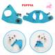 Harnais Veste PUPPIA Soft Vest Harness B Blue Sky