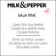 Collier “Naja PINK” - MILK & PEPPER 