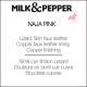 Laisse Naja PINK - MILK & PEPPER 