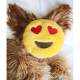 Peluche EMOJIZ Heart Eyes - ZIPPY PAWS