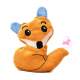 Renard Fred Fox  la valriane  -  BAVARIAN CAT TOY