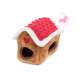 Peluche Puzzle BURROW “Gingerbread House” - ZIPPY PAWS