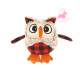 Peluche  Hrisson, Hibou & Teckel Tartan de Nol - RECORD 